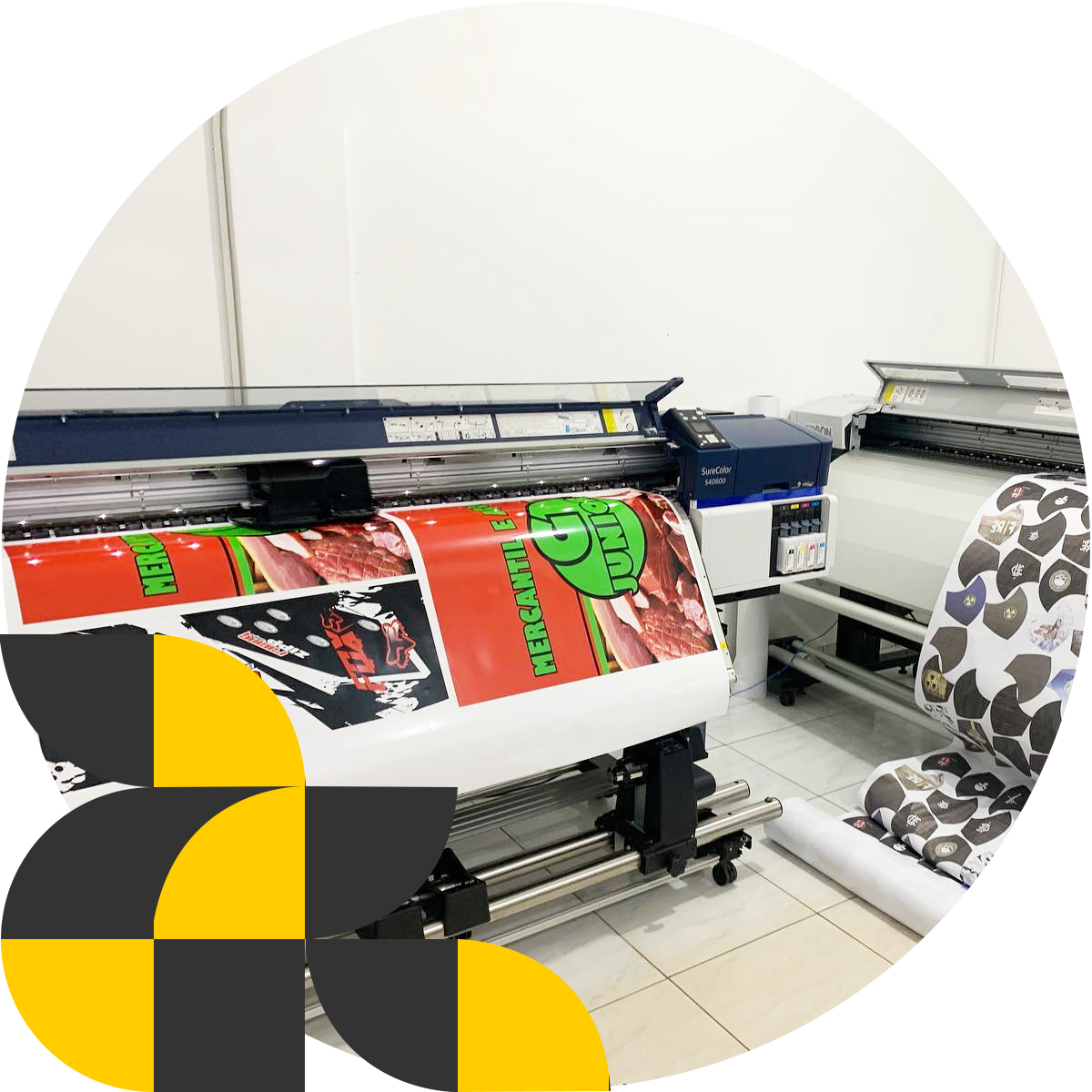 Inúmeros tamanhos e formatos